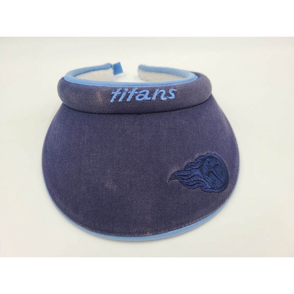Women Tennessee Titans Reebok Sun Golf Visor Hat Cap NFL Football Tennis Blue